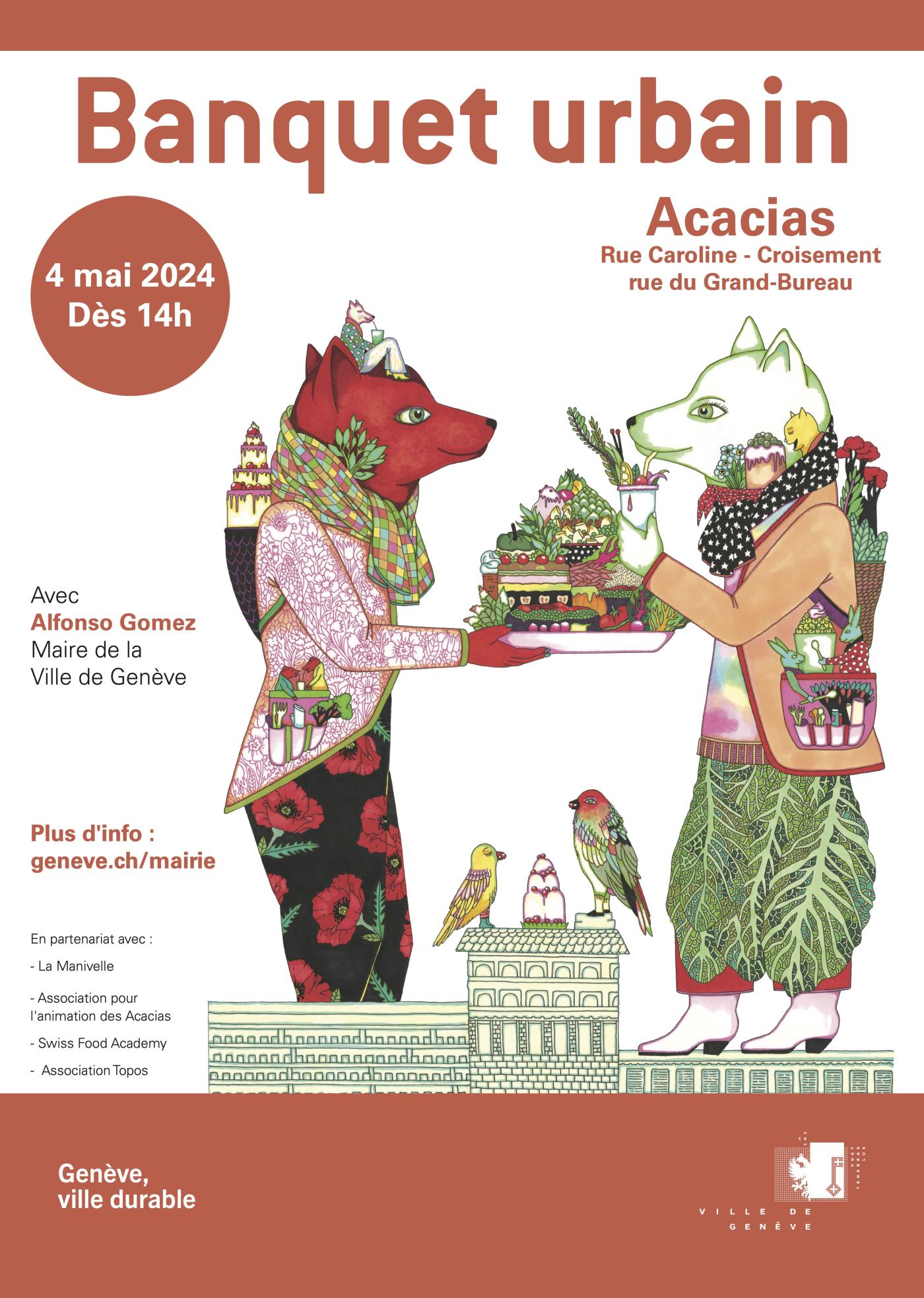 Affiche Banquet urbain 