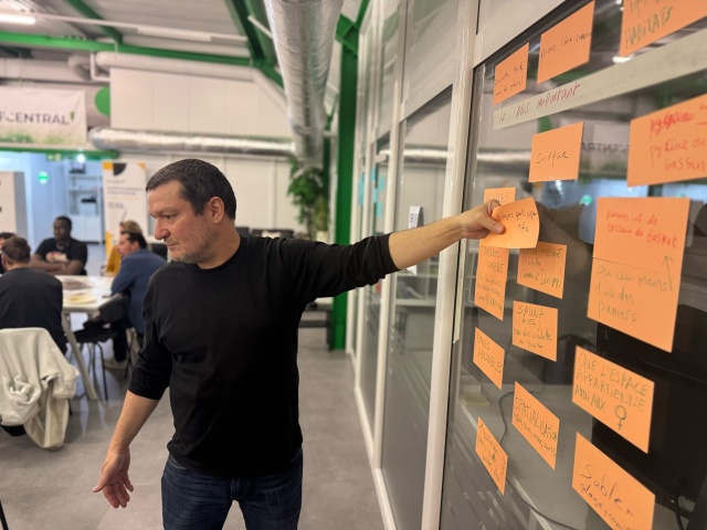 Prise de vue du dernier atelier participatif