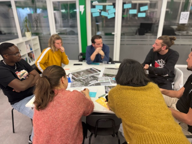 Prise de vue du dernier atelier participatif