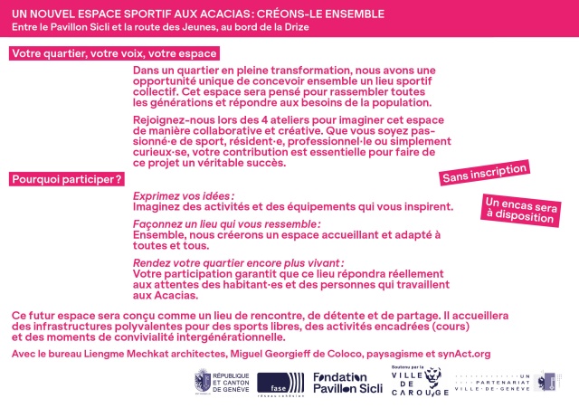 Affiche espace sportif